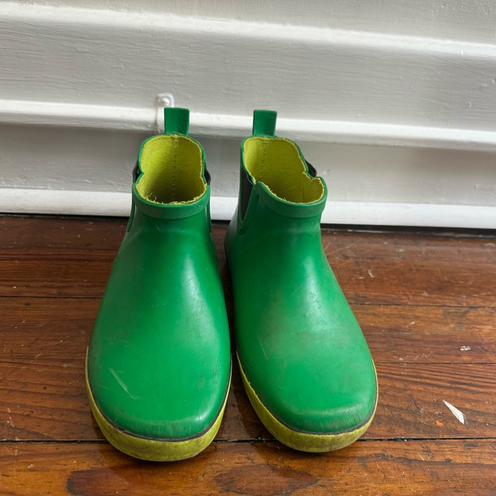 kamik green rain boots